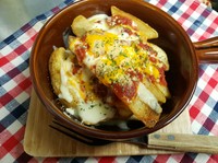 おしゃれなあなたに♪自家製トマトソースにモッツァレラチーズde