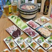 ※上記料金は税込・お一人様の価格です。
※ビールはお一人様につき生2杯orビン1本迄です。
※各コース、5名様からご予約受付中です。
※最大23名様までの入店が可能です。