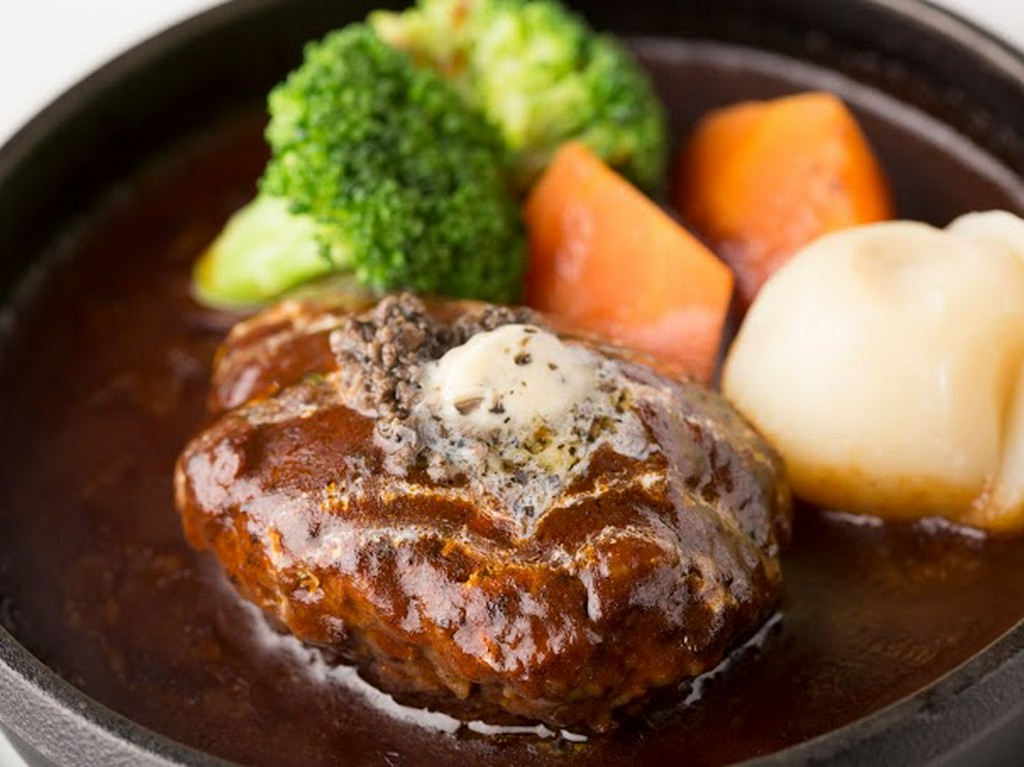 一番おススメしたい『那須和牛100％特選煮込みハンバーグ』