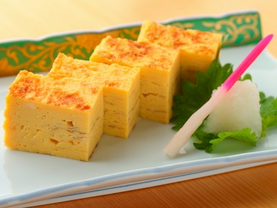 ダシの旨味がきいているほっとする味わいの『自家製玉子焼』