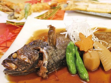 煮汁がしっかりしみこんだ『どんこ煮付』