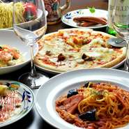 ご予算に合わせて料理内容をお客様とお決めいたします！
女子会に花咲くデザート多めや野菜たっぷりのコースなどお気軽にご相談ください！