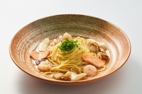 海鮮の旨みにバター醤油の風味が食欲をそそります！