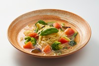 トマトと白だしのハーモニー！たっぷり野菜と是非！