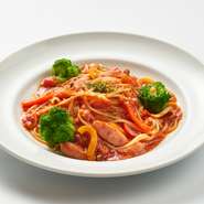 ちょっと甘めなトマトソース！お子様に是非！
