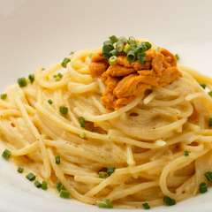 生雲丹のクリームパスタ 