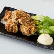 定番人気のジューシー鶏から