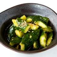 ピリ辛がビールに合います
