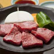 脂身が少なく上品な味が人気です。脂身が苦手な方でも美味しくお召し上がりいただけます。