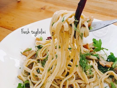 ランチで本格手打ち生パスタ！？