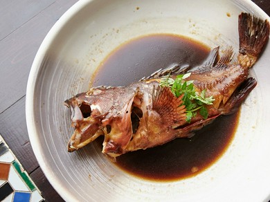 新鮮な天然物の魚の『煮つけ』は、ほっとするおふくろの味