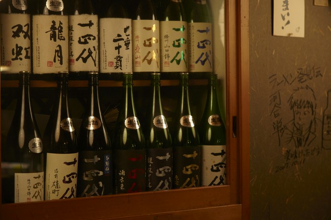 日本酒にこだわっている