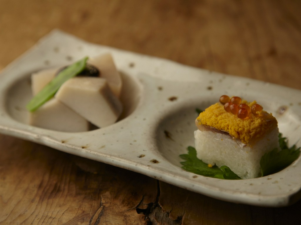 旬の素材をふんだんに使う『本日のお通し』