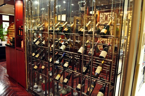 厳選されたワイン　