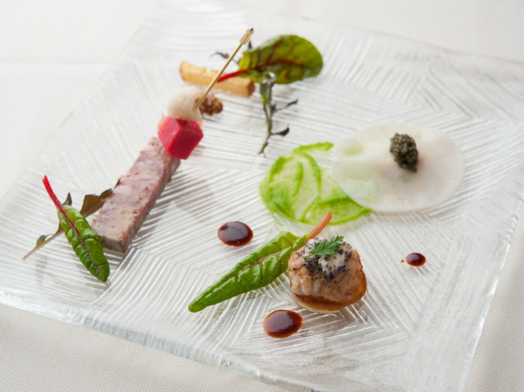 食べやすく盛り付けられた『前菜の盛り合わせ』