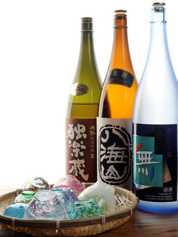 ソムリエがいるので、お食事に合ったお酒を選んでくれます