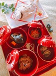 御子様用のお祝い膳。お食い初めや節句のお祝いの際にご利用ください。また、大人様は別にお料理をお頼み下さい。