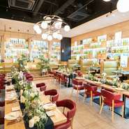 ウェディング2次会や大型会社宴会など♪幹事様をサポート★料理・空間・演出…全てがそろうこの場所で