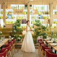 恵比寿駅より徒歩1分の堂々たる駅近アクセス
グリル料理をメインにビュッフェ形式でご用意
