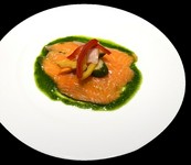 AUST産牛リブロースのグリル　カフェドパリバター（200ｇ）