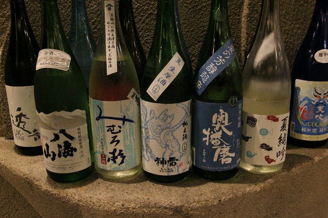 日本酒にこだわっている