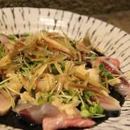 ●シーフードカルパッチョ