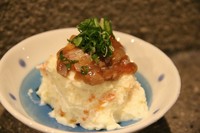 ●マグロ酒盗、明太子、ジェノバ