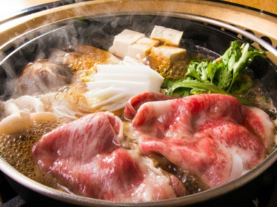 お肉の旨味が際立つ『すきやきスペシャル　2人前』