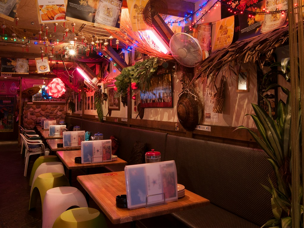 日本にいながらタイの屋台の雰囲気を味わって頂けます