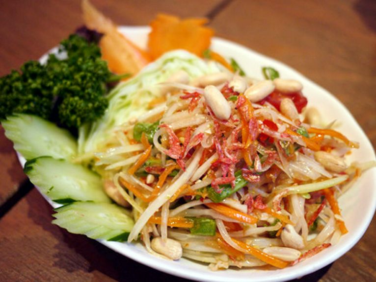 青パパイヤサラダ『ソムタム』