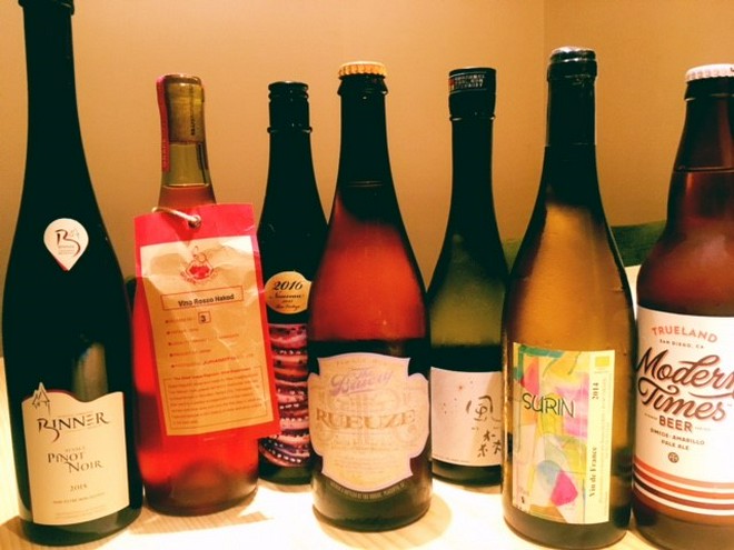 ワインにこだわっている