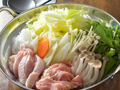 自家製スープの水炊き鍋