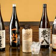 上記以外にも、入手困難なプレミアム焼酎などご用意しております。
ボトルの提供もございます。
