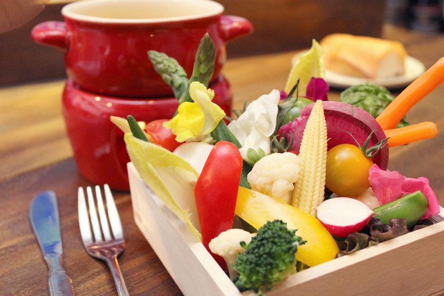 バーニャチーズフォンデュ