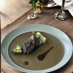 ディナーでも気軽にフレンチを味わえるハーフコースが登場！
