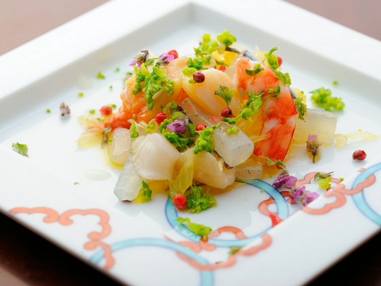 四季を感じる『旬の食材 サラダ仕立て〜オリーブオイル風味〜』