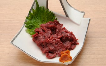 会津の郷土の味覚『馬刺（会津産）』