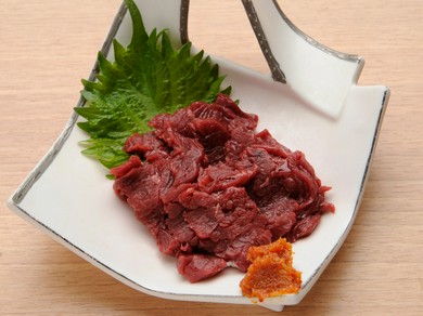 会津の郷土の味覚『馬刺（会津産）』