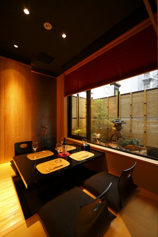 プライベートを重視した個室