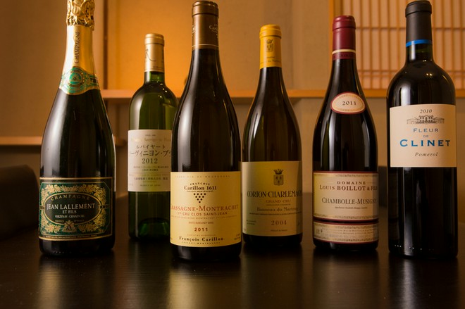 ワインにこだわっている