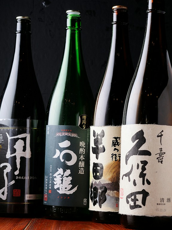 日本酒・地酒は味わいによってバランスよく