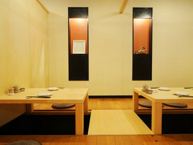 個室 & 掘りごたつ完備