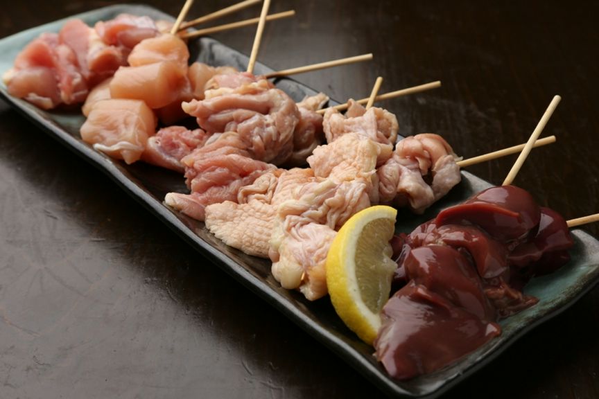 その日のオススメを10本まとめた『おすすめ盛り合わせ』