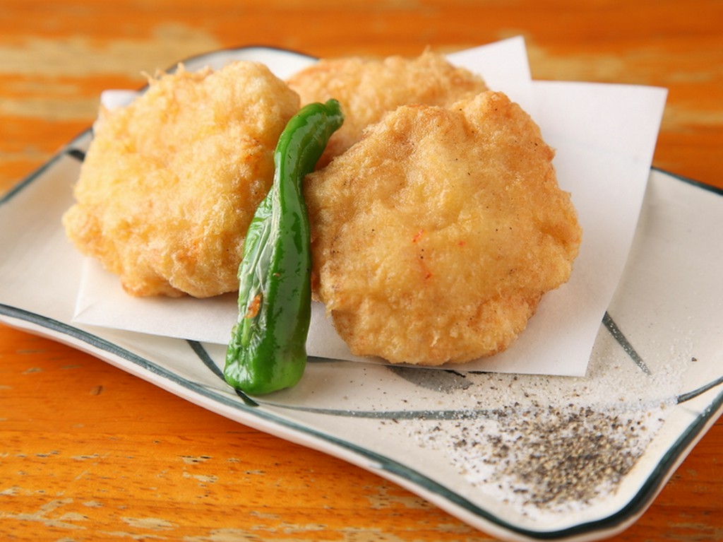 素晴らしい食感の「海老しんじょう」