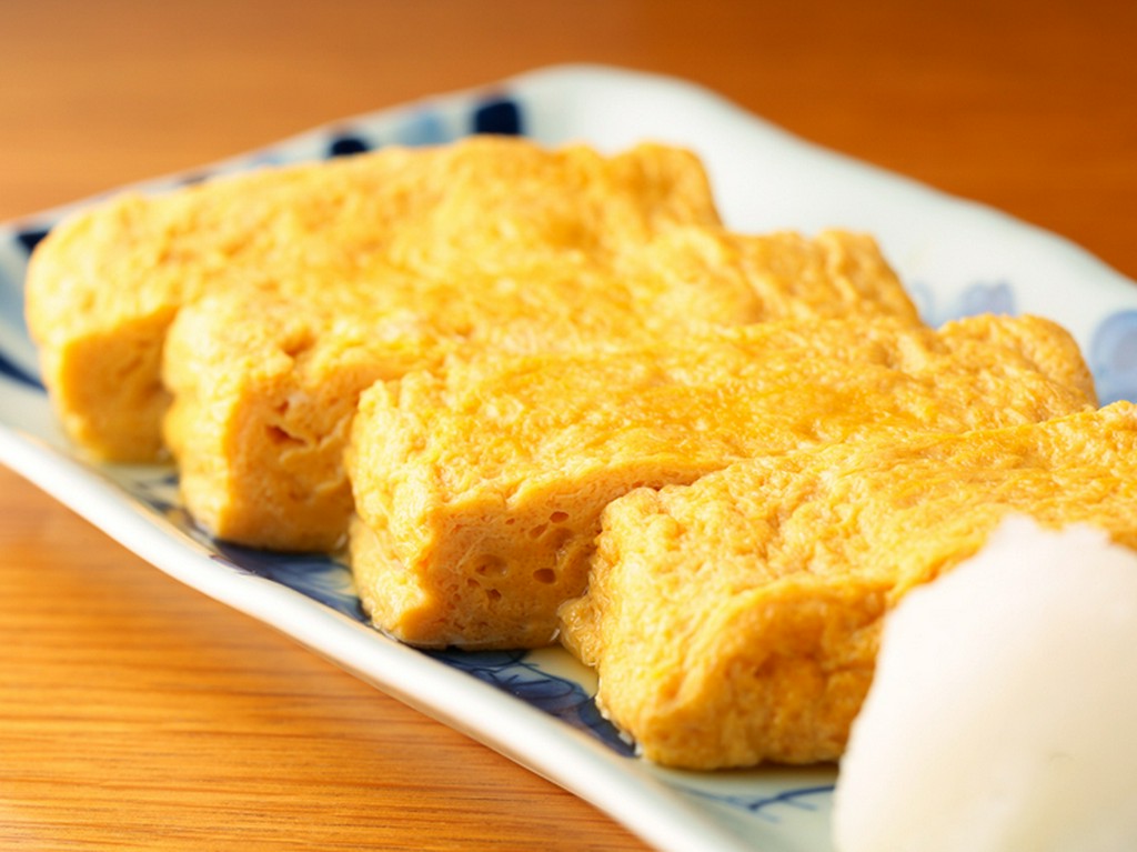 高級卵を使用したふわふわな『出汁巻玉子焼き』