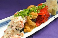 ～生雲丹いくらずわい蟹～