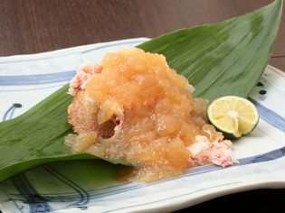 新鮮な海の幸を贅沢に堪能できる『毛ガニ』