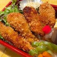カキフライ弁当