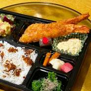 エビフライ弁当