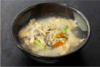 玉子を使ったあっさり風味